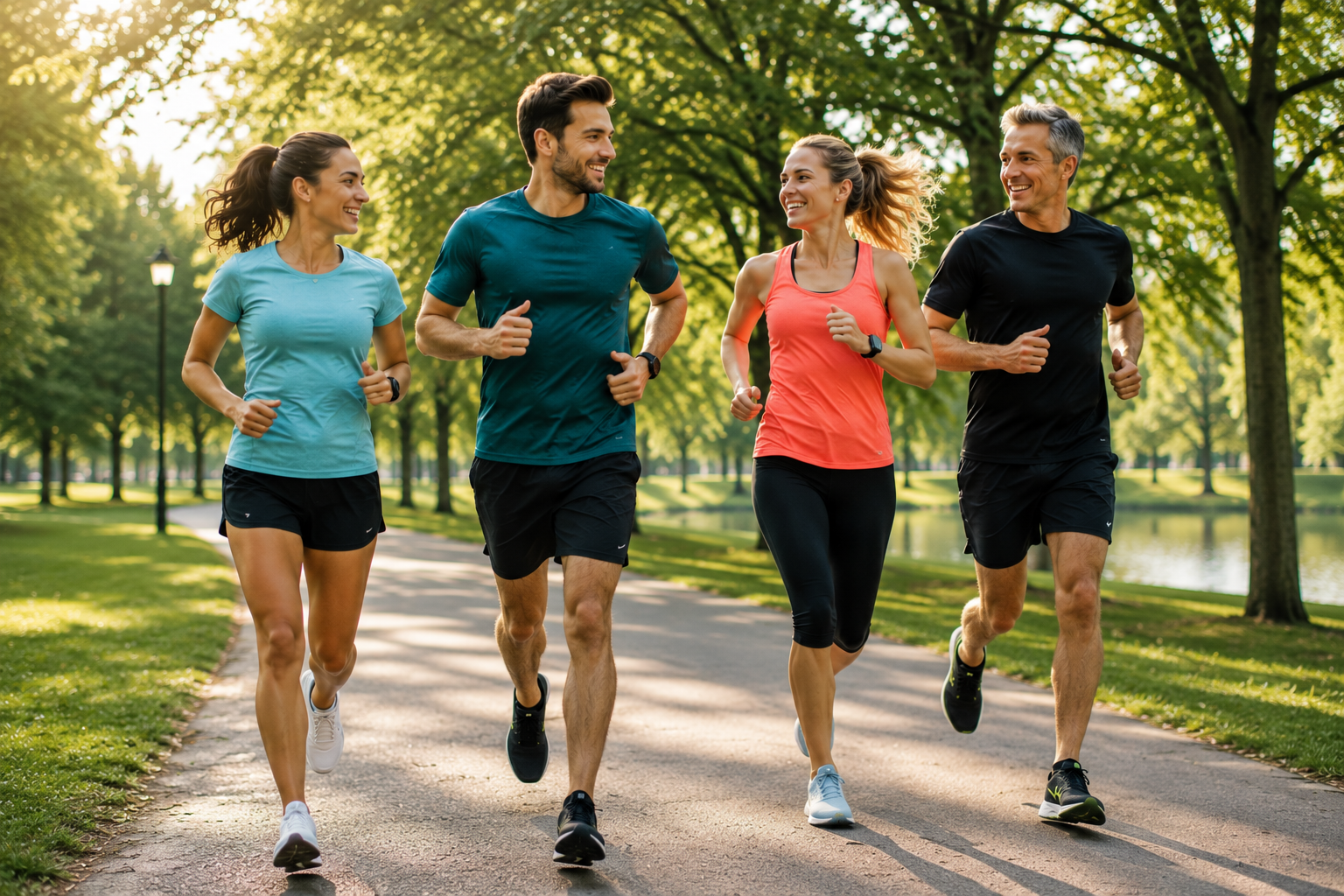 Die Laufgruppe, die plötzlich mehr als Kilometer sammelt