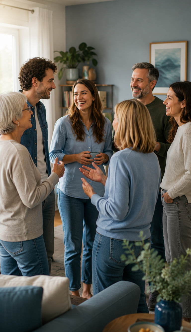 Fröhliche Networkgruppe
