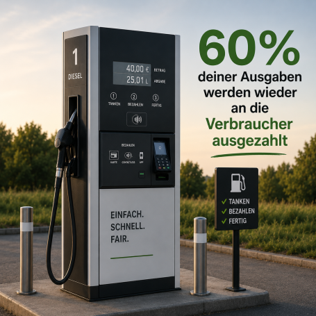Smarte Tankstelle